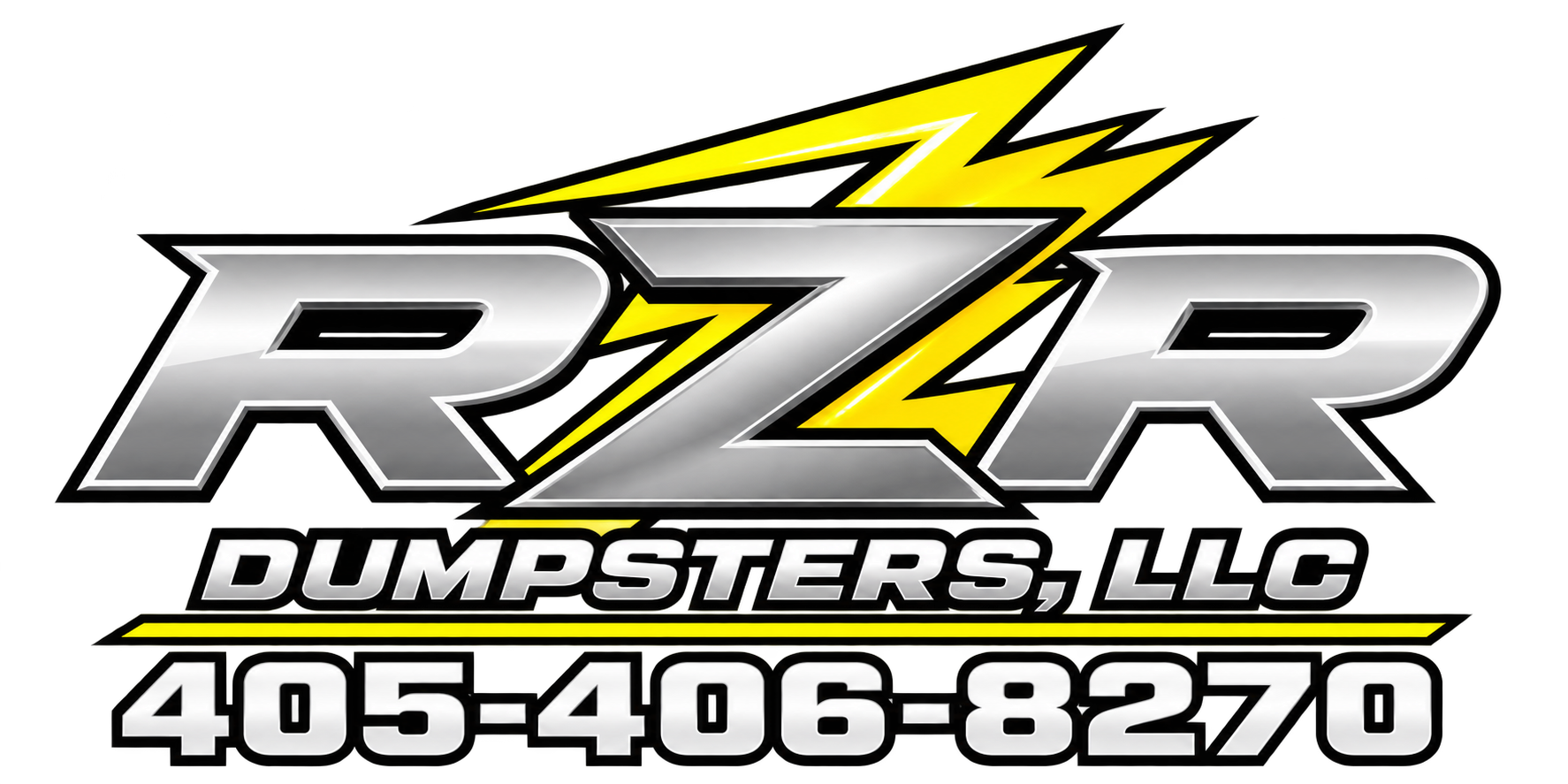 RZR Dumpsters logo